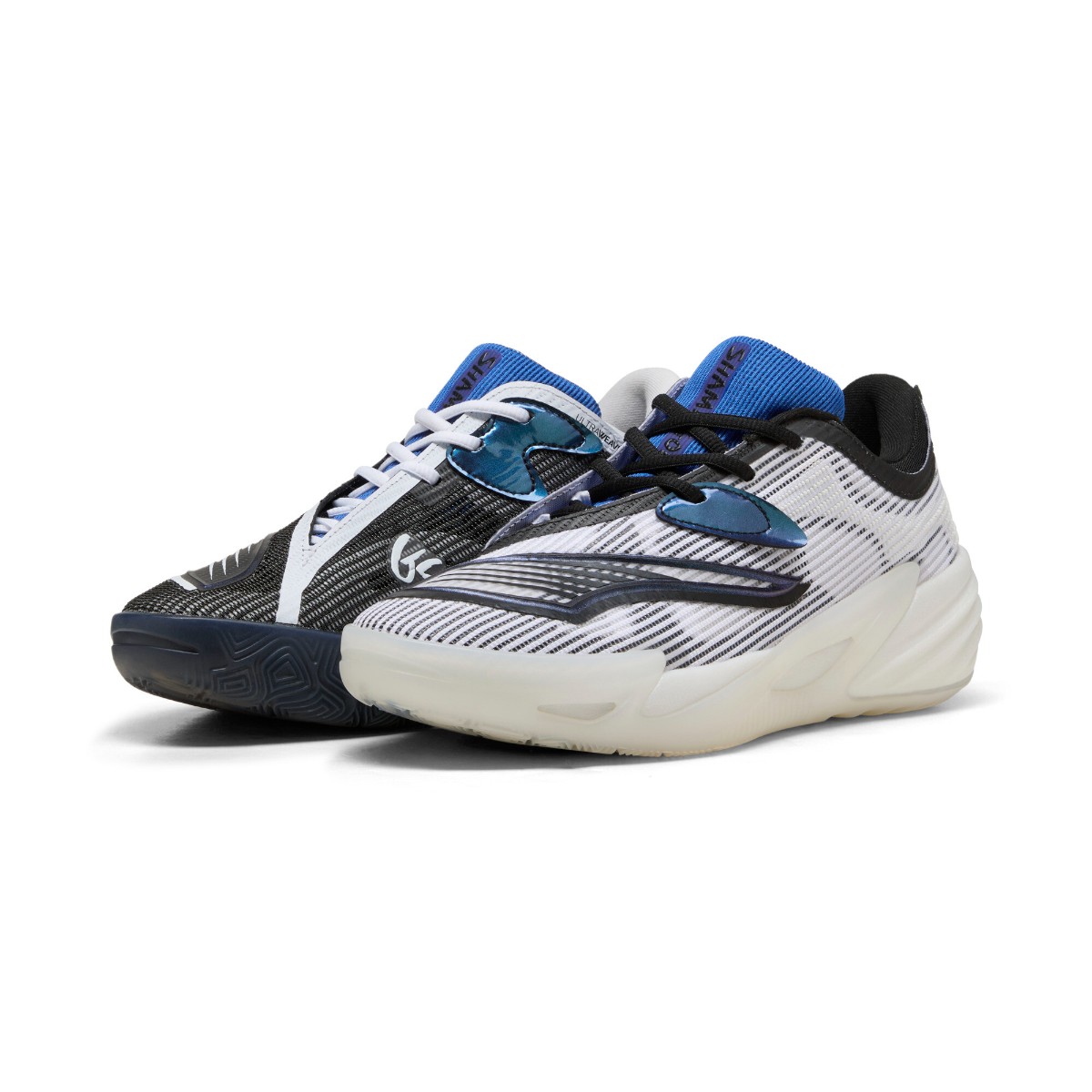 【30%OFF】PUMA ALL-PRO NITRO 2 SHAMMGOD (PUMA White-PUMA Black) (プーマ オール プロ ニトロ 2 シャムゴッド)【メンズ】【スニーカー バスケットボールシューズ バッシュ クッション性 ホワイト】【25FW】|Kinetics