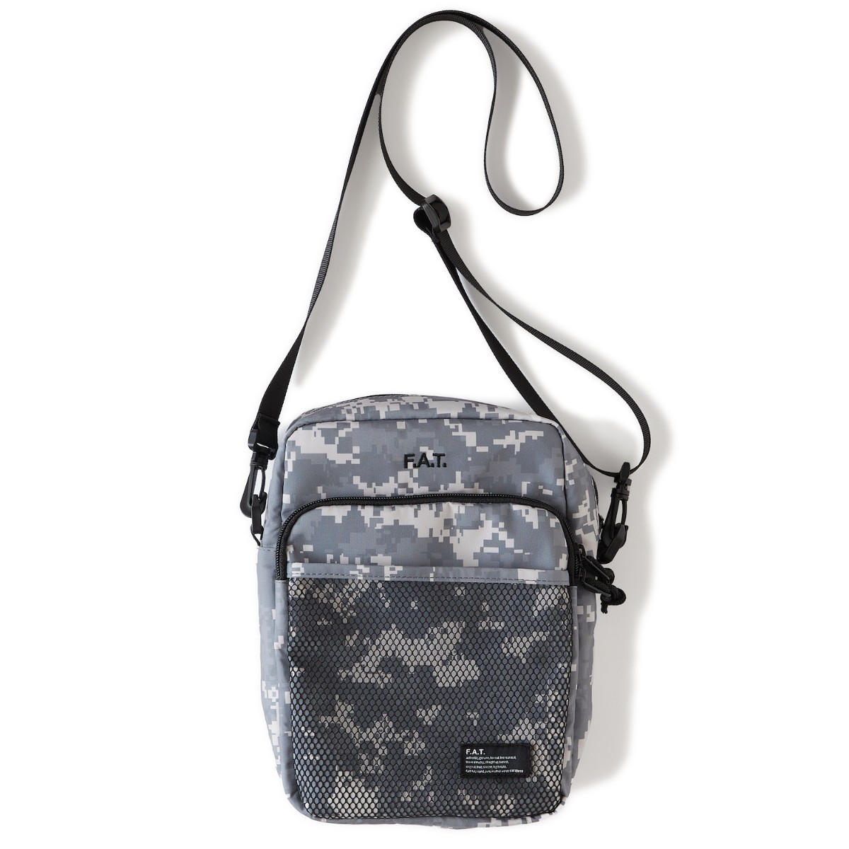 【20％OFF】 FAT SLINGPAK (GRAY) (エフエイティー スリングパック)【メンズ レディース】【ショルダーバッグ ボディバッグ ポーチ グレー】【25FW】