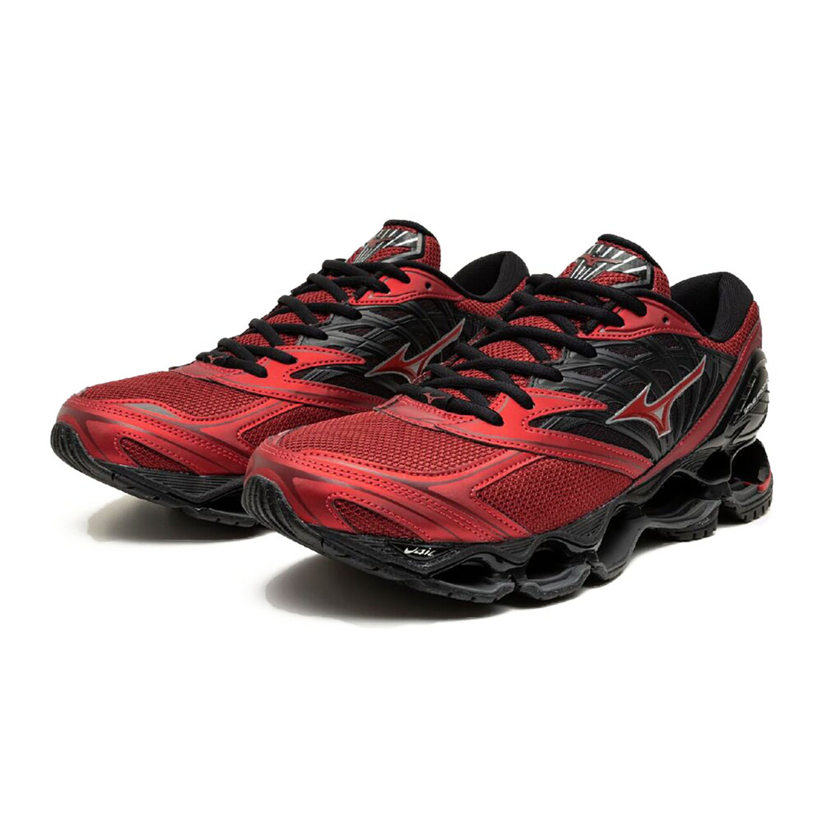 MIZUNO WAVE PROPHECY LS (赤いこと×黒いこと) (ミズノ ウエーブプロフェシー LS)【メンズ レディース】【駈けっくらシューズ 座布団性 通気性 耐久性 フラッグシップモデル サステナブル 赤いこと】【26SS】