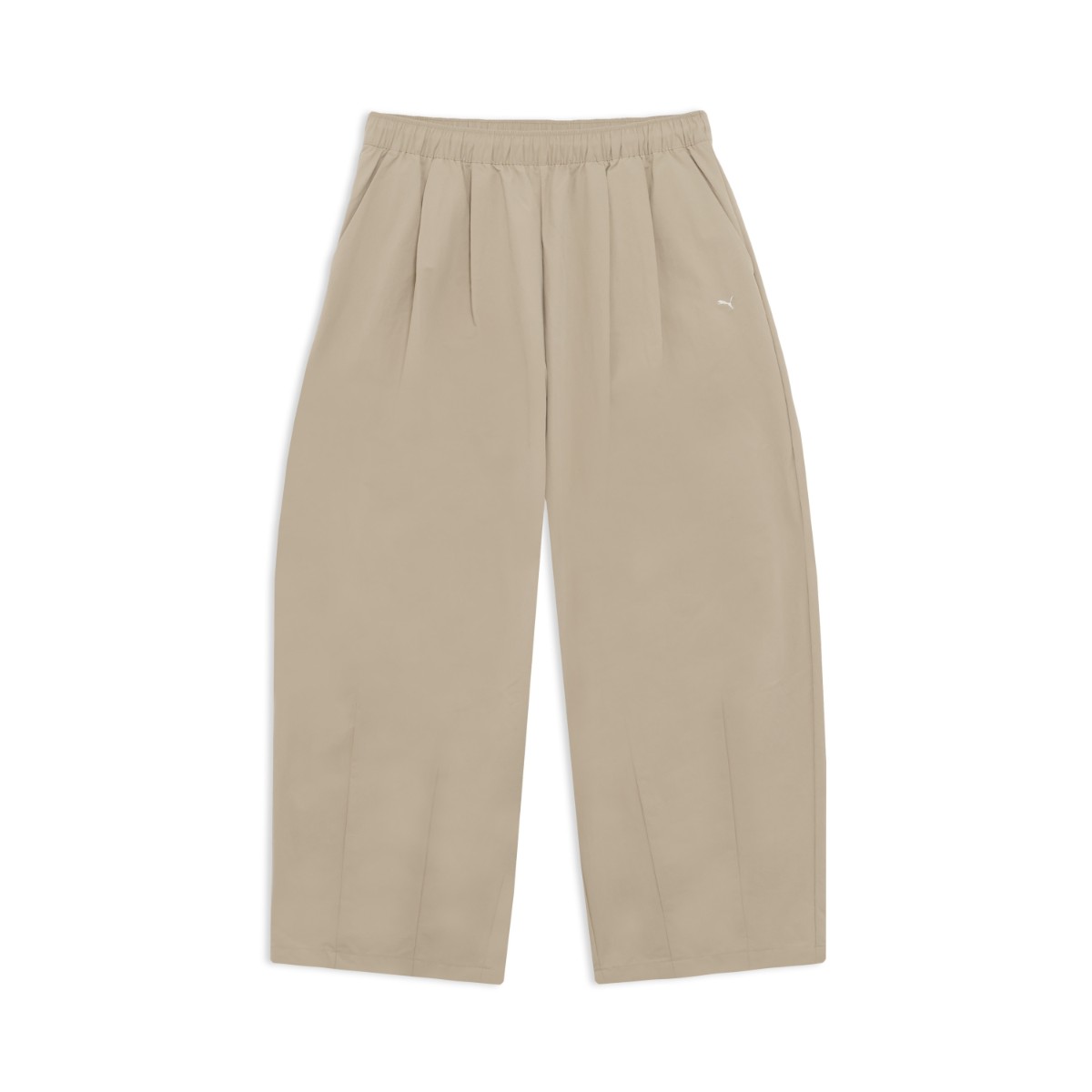 PUMA BALOON PANTS (ICE COFFEE) (プーマ バルーンパンツ)【メンズ レディース】【ワイドパンツ 快適 ベージュ】【26SS】