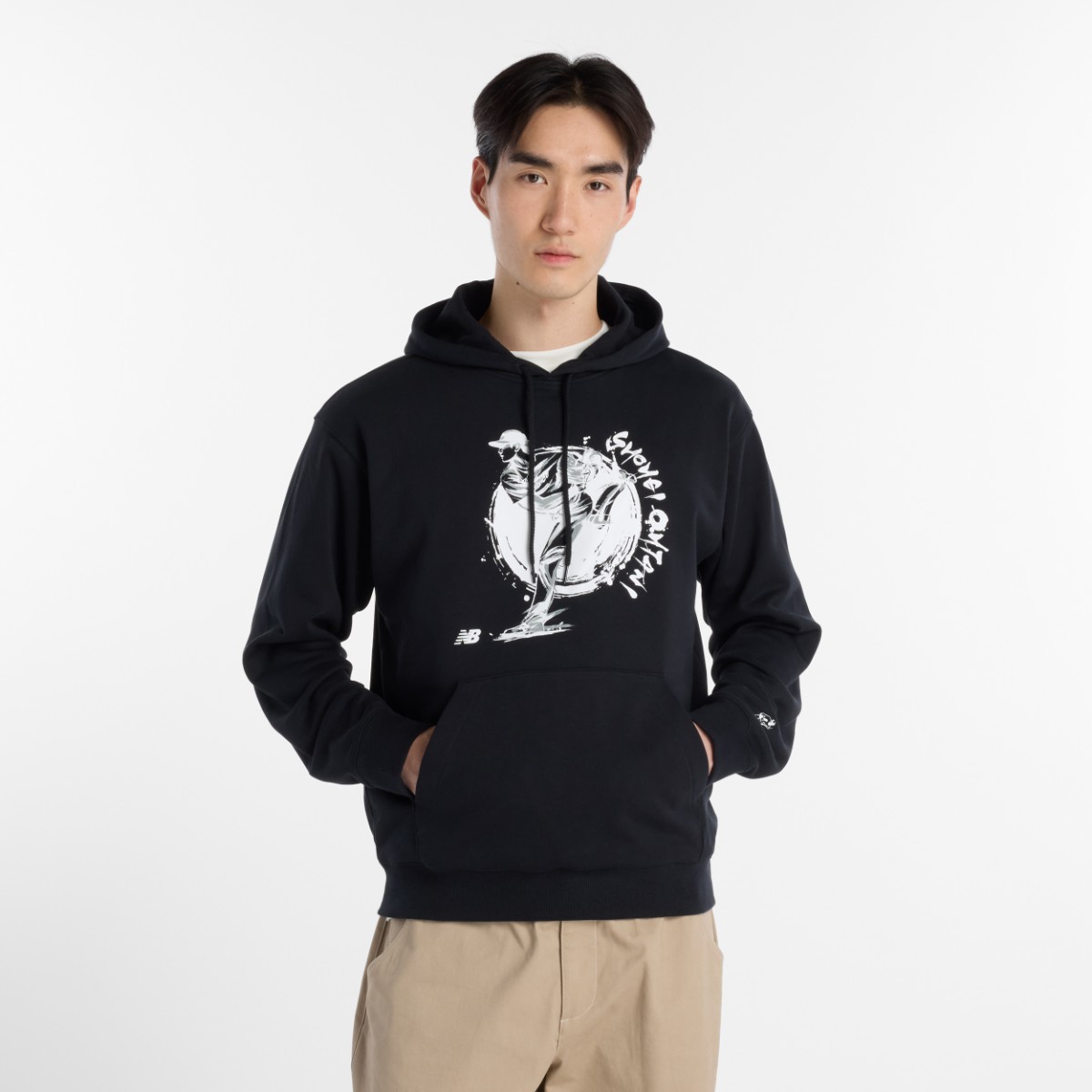 New Balance 大谷翔平 Graphic Hoodie (Black) (ニューバランス 大谷翔平 グラフィックフーディー)【メンズ レディース】【フーディー グラフィック ブラック】【26SS】