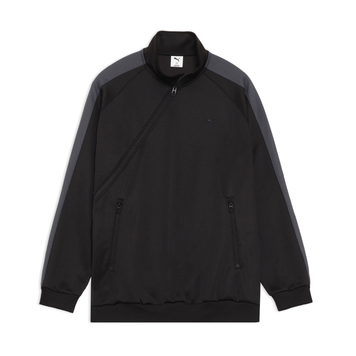 PUMA T7 TRACK BLOUSON (PUMA BLACK) (プーマ T7 トラックブルゾン メンズ)【メンズ レディース】【快適 ジップポケット ブラック】【26SS】