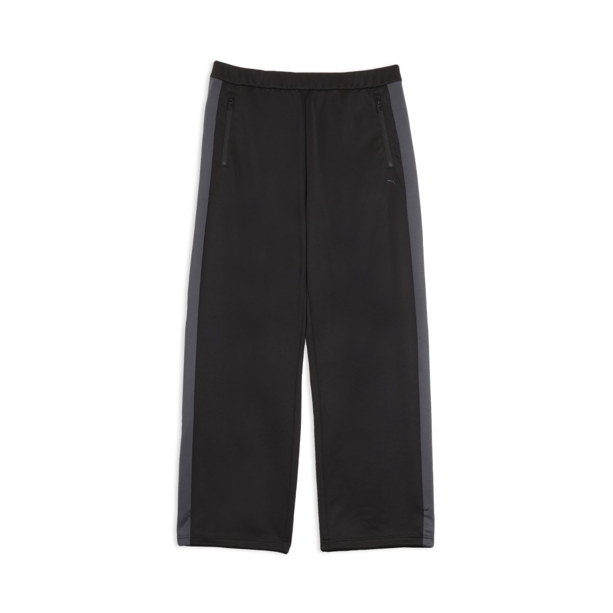 PUMA WIDE TRACK PANTS (PUMA BLACK) (プーマ ワイドトラックパンツ)【メンズ レディース】【快適 ジップポケット ブラック】【26SS】
