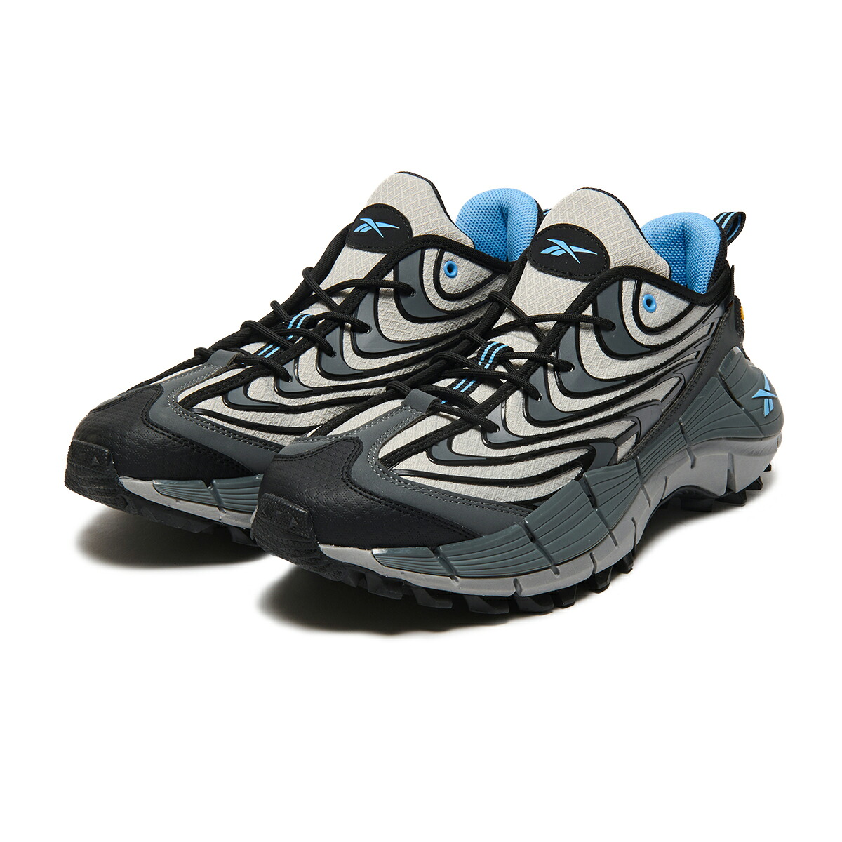 REEBOK ZIG KINETICA 2.5 EDGE (薄墨色) (リーボック ジッグ キネティカ 2.5 端っこ)【メンズ】【トレイル駈けっくら 耐久性 座蒲団性 手持ち部分力 薄墨色】【26SS】