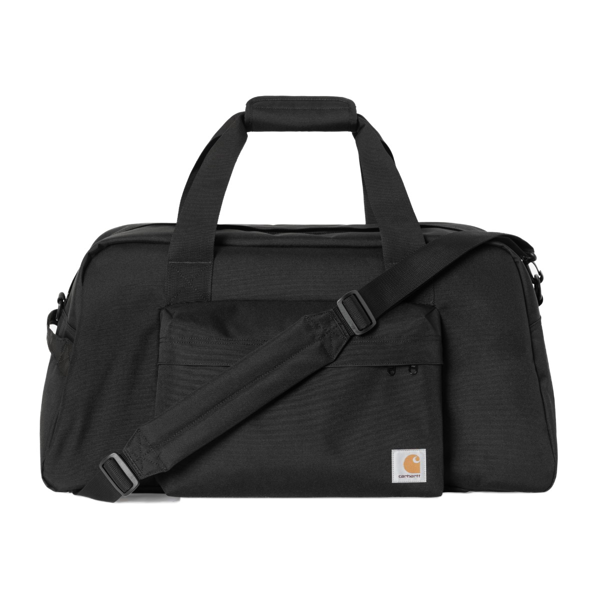 Carhartt WIP CARHARTT DUFFLE BAG (Black) (カーハートワークインプログレス カーハート ダッフルバッグ)【メンズ レディース】【大容量 撥水素材 トラベルバッグ キャンバス素材 ブラック】【26SS】|Kinetics