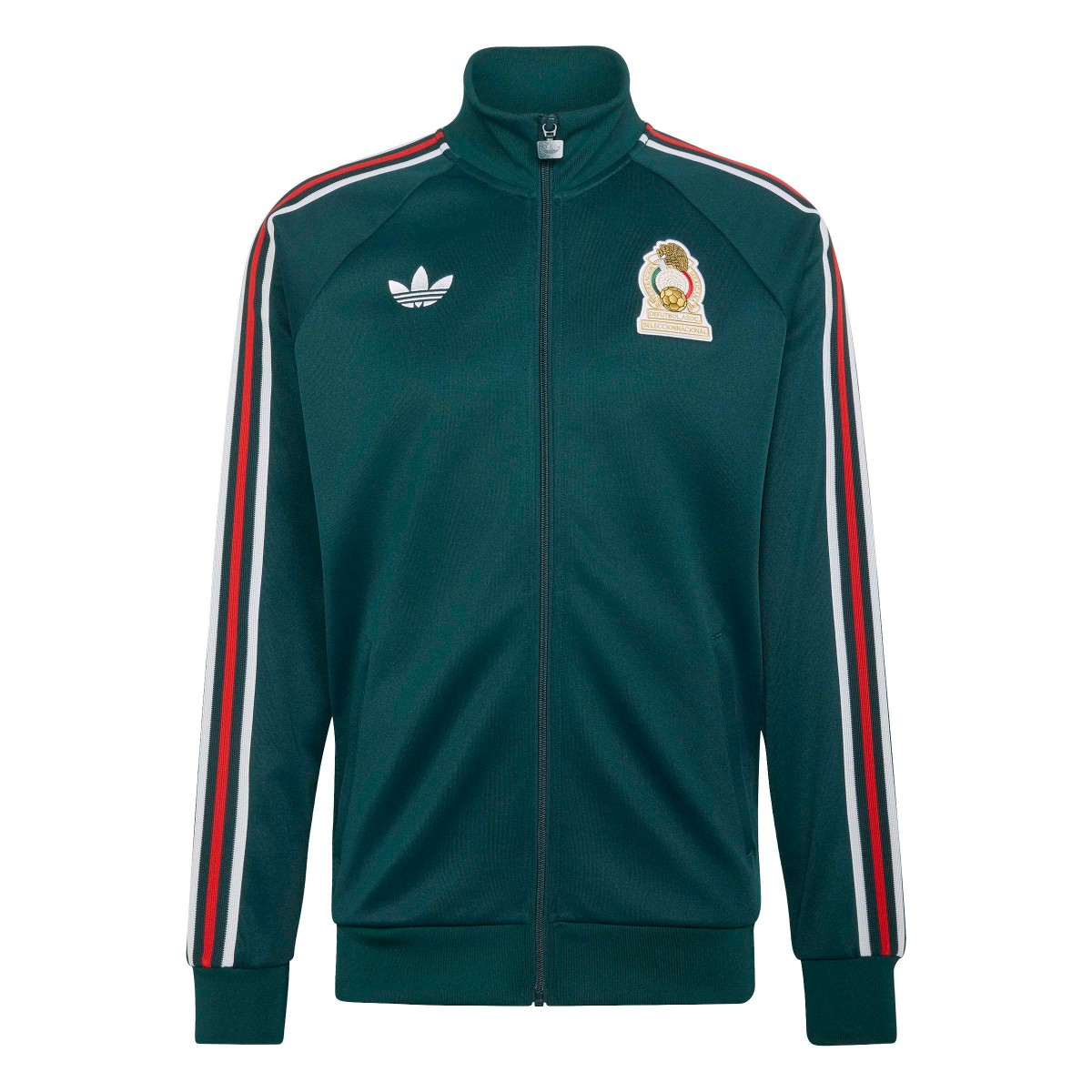 adidas originals Mexico National Team Originals Track Top (Green) (アディダスオリジナルス メキシコ代表 オリジナルス トラックトップ)【メンズ レディース】【トラックトップ レギュラーフィット 刺繍エンブレム 快適性 グリーン】【26SS】|Kinetics