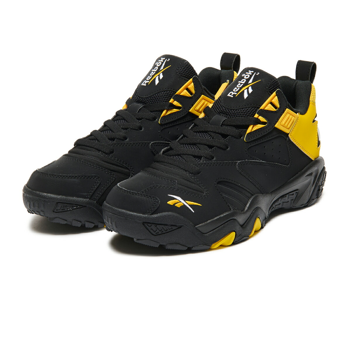 REEBOK BRUTUS LOW (ブラック) (リーボック ブルータス ロー)【メンズ レディース】【ハイカットシューズ 90年代デザイン ブラック】【26SS】|Kinetics