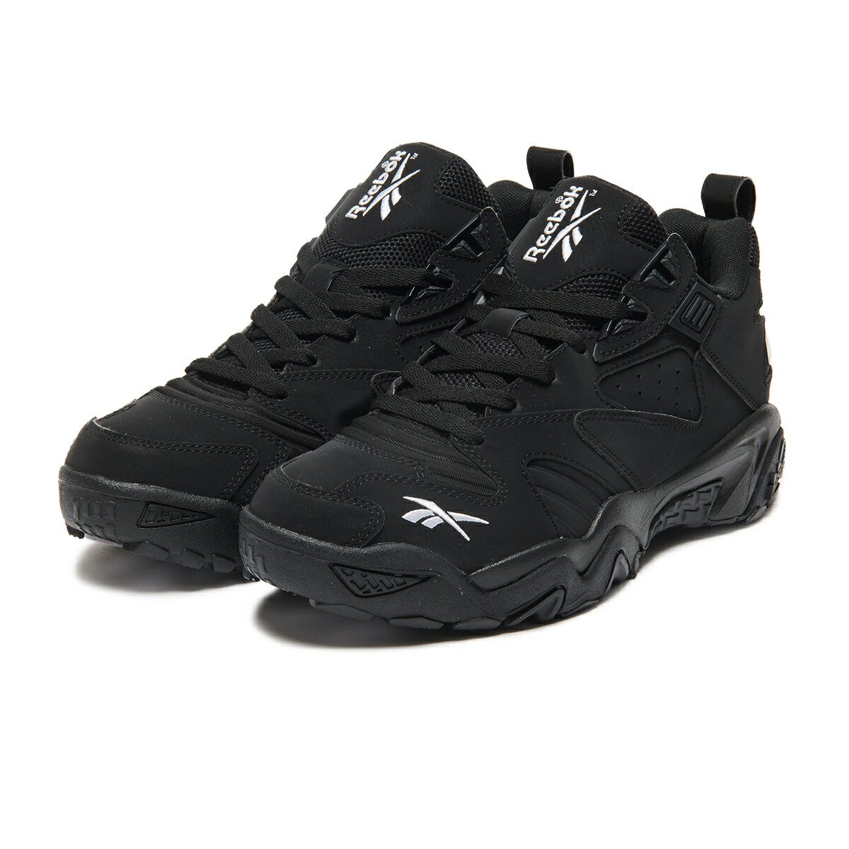REEBOK BRUTUS LOW (ブラック) (リーボック ブルータス ロー)【メンズ レディース】【ハイカットシューズ 90年代デザイン ブラック】【26SS】