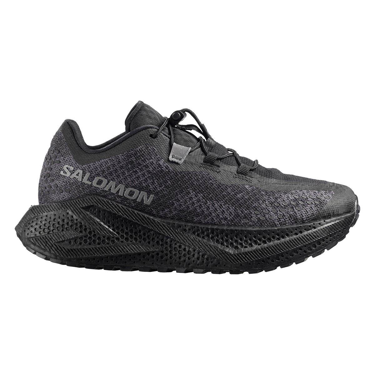 SALOMON AERO GLIDE 4 GRVL (Black / Asphalt / Black) (サロモン エアログライド 4 グラベル)【レディース】【ランニングシューズ 防水シューズ 軽量シューズ ブラック】【26SS】｜Kinetics