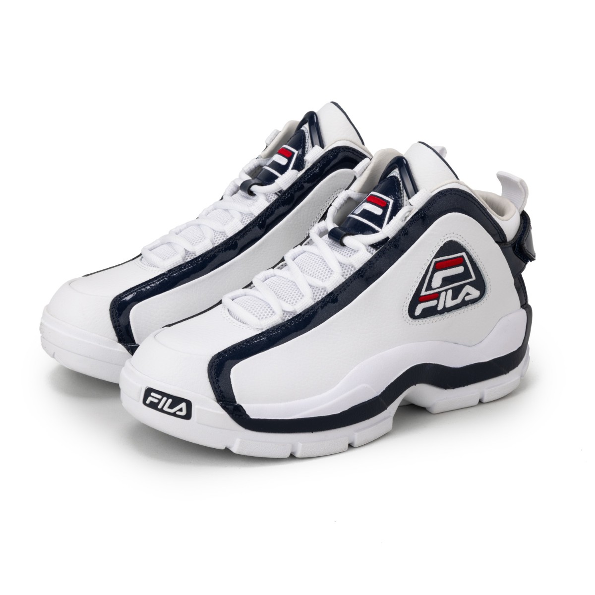 FILA GRANT HILL 2 (PURE WHITE/Peacoat/Chinese Red) (フィラ グラントヒル 2)【メンズ レディース】【バッシュスタイル ストリート ホワイト】【26SS】｜Kinetics