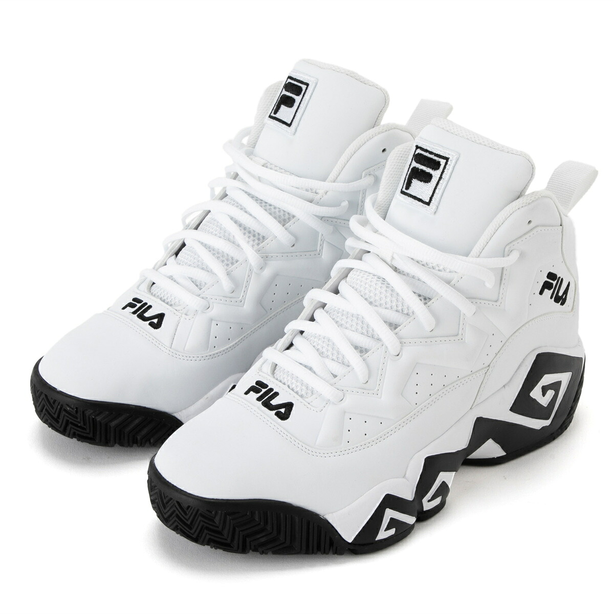FILA MB (WHITE) (フィラ マッシュバーン)【メンズ レディース】【ストリート NBAカルチャー 復刻モデル ホワイト】【26SS】|Kinetics
