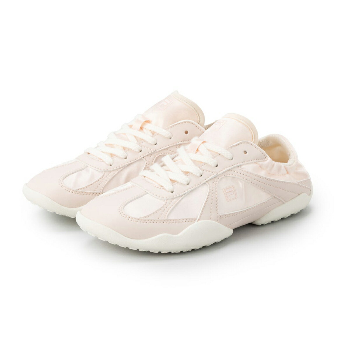 FILA FILA GLIO (PINK / PINK / PINK) (フィラ フィラ グリオ)【レディース】【ロープロファイル バレエコア サテン素材 スニーカー ピンク】【26SS】