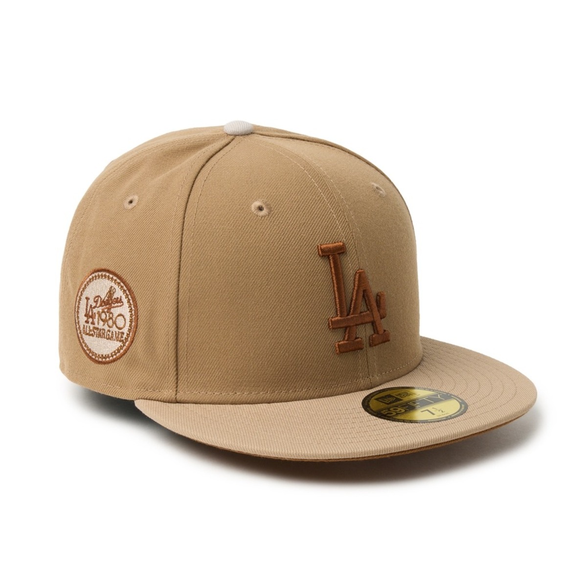 NEW ERA LOS ANGELES DODGERS CAMOUFLAGE COLOR 59FIFTY (カーキ/キャメル/ストーン) (ニューエラ ロサンゼルス ドジャース CFカラー 59FIFTY)【メンズ】【ミリタリーテイスト MLB ベージュ】【26SS】