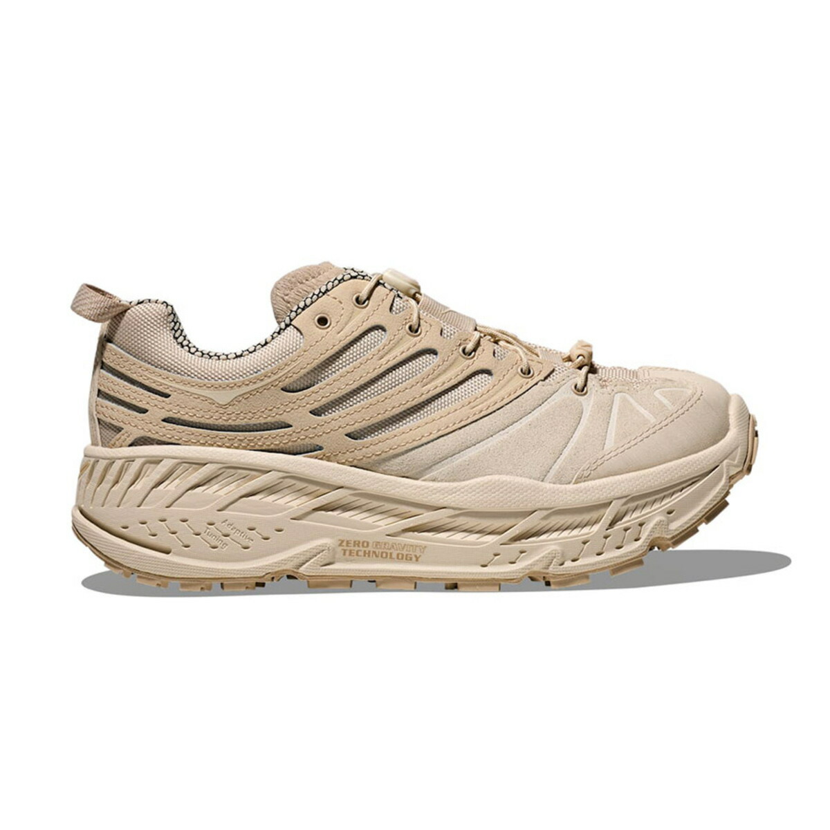 HOKA ELITE TERRAIN SYSTEM STINSON EVO OG (オートミルク / クリーム) (ホカ エリートテレインシステム スティンソン エボ OG)【メンズ レディース】【ライフスタイル 耐久性 クイックレース ベージュ】【26SS】
