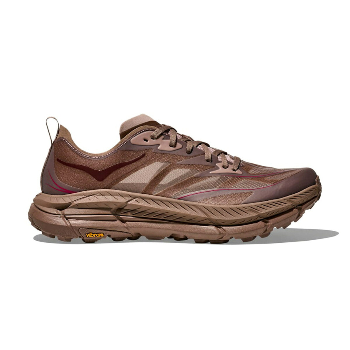 HOKA MAFATE SPEED 4 LITE (デーツ シロップ / デーツ シュガー) (ホカ マファテ スピード 4 ライト)【メンズ レディース】【耐久性 スペアレース付き ブラウン】【26SS】|Kinetics
