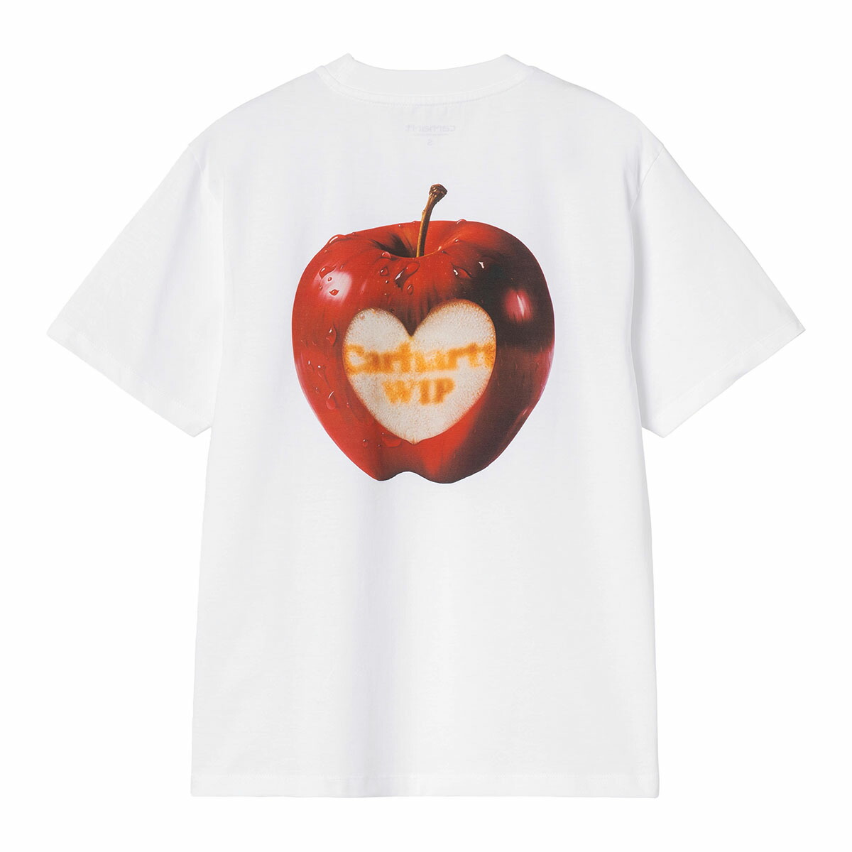 Carhartt WIP WOMEN'S S/S SPOILED T-SHIRT (White) (カーハートワークインプログレス ウィメンズショートスリーブスポイルドTシャツ)【レディース】【オーガニックコットン ジャージーTシャツ スリムフィット レディースTシャツ ホワイト】【26SS】｜Kinetics 9,438円