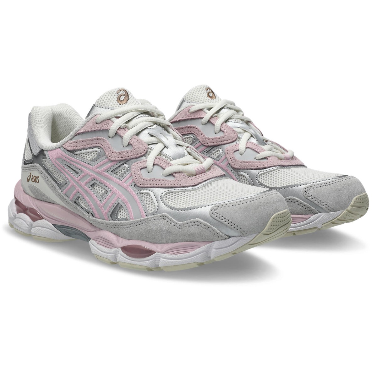 ASICS GEL-NYC (CONCRETE/BARELY ROSE) (アシックス ジェル・エヌワイシー)【メンズ】【ランニングシューズ クッション性 軽量スニーカー 通気性 スポーツシューズ ピンク】【26SS】｜Kinetics