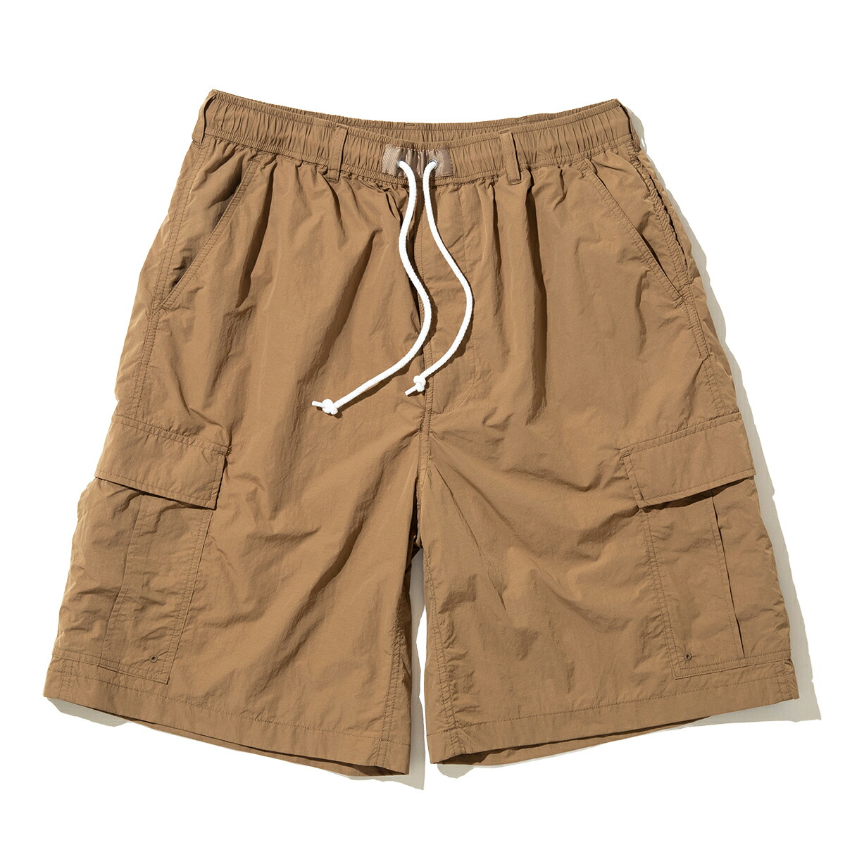 UNFRM OUTDOOR STANDARD NY TYPEWRITER MESH LINED 6/10 BDU WIDE SHORTS (COYOTE) (ユニフォームアウトドアスタンダード NY 印字機 メッシュ ラインド 6/10 BDU 広広とした さる股引き)【メンズ】【通気性 納める性 ナイロン原料品 ベージュ】【26SS】