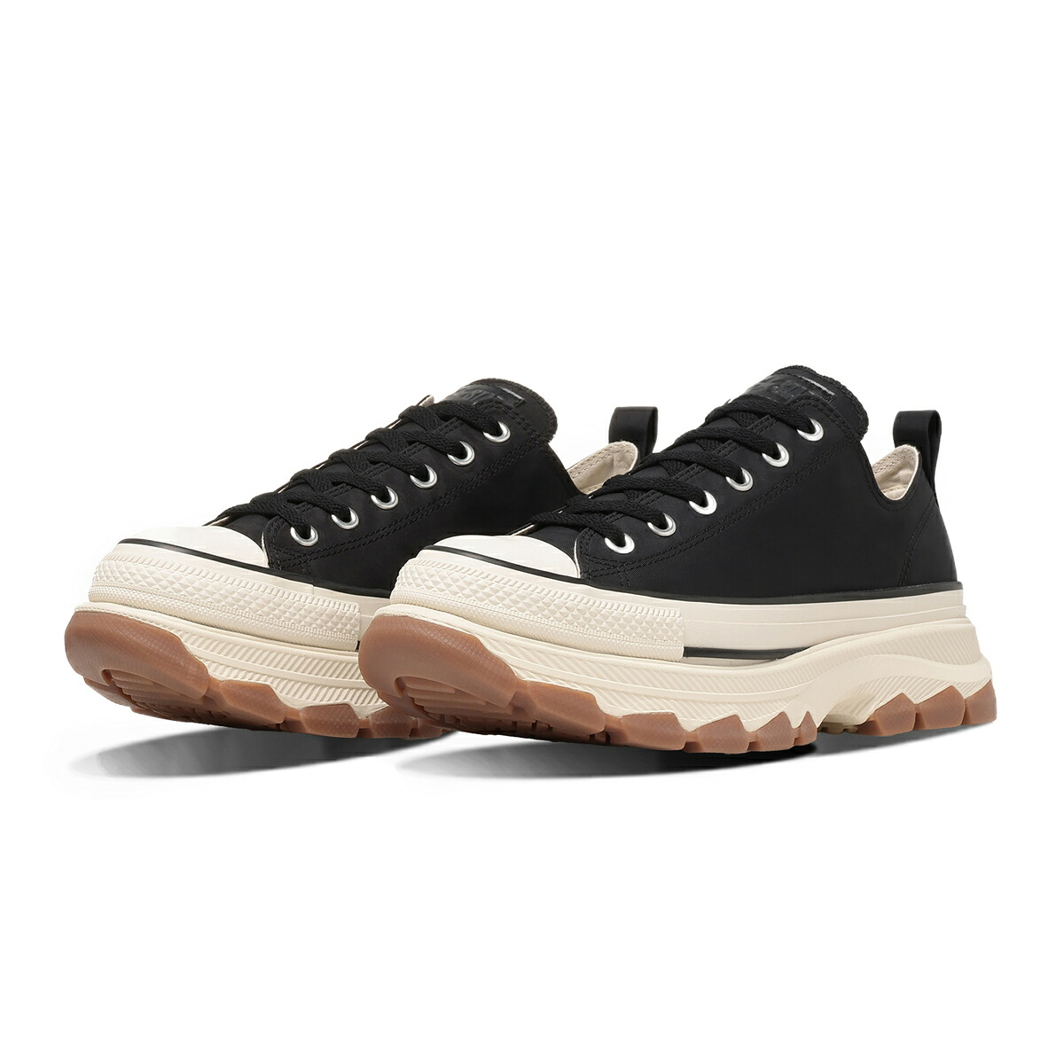 CONVERSE ALL STAR TREKWAVE NL OX (ブラック) (コンバース オールスター トレックウエーブ NL OX)【メンズ】【厚底スニーカー トレッキング風スニーカー ナイロン素材シューズ ブラック】【26SS】｜Kinetics