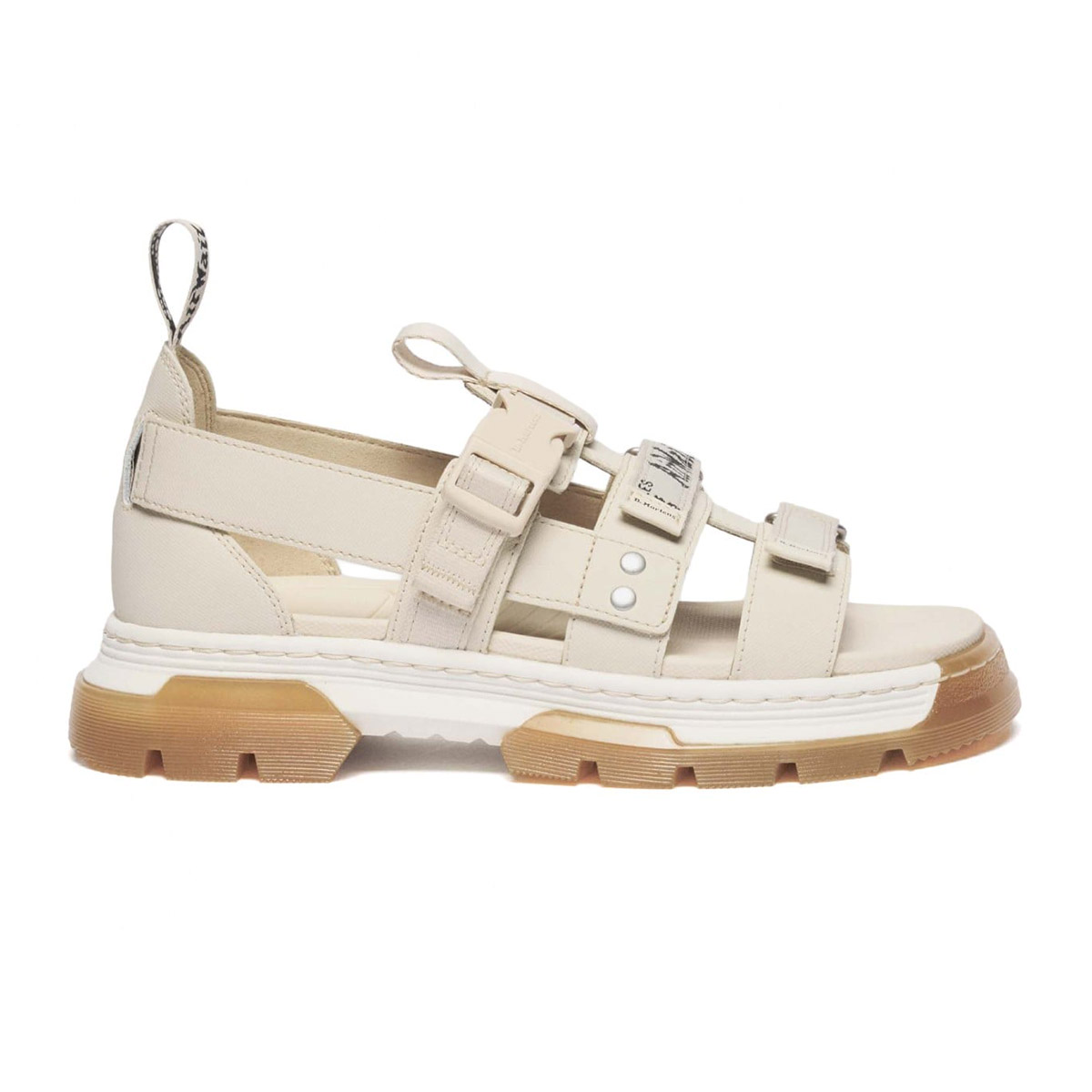 Dr. MARTENS PEARSON II SANDAL (PARCHMENT BEIGE) (ドクターマーチン フォースン II サンダル)【メンズ】【サンダル ストラップサンダル 軽量 通気性 ベージュ】【26SS】|Kinetics