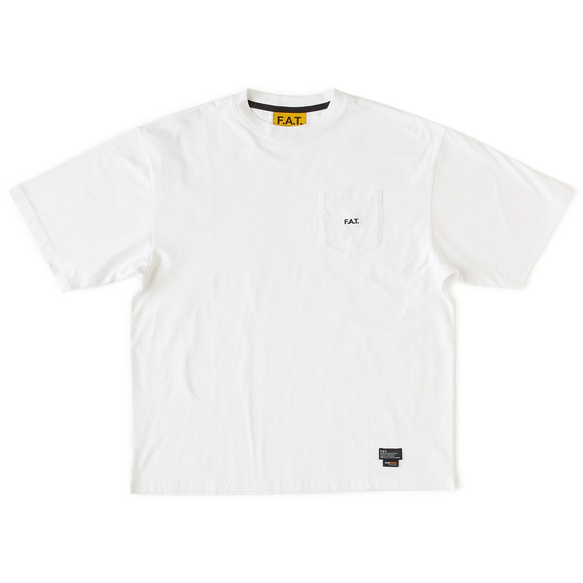 FAT DURANTEE (WHITE) (エフエイティー デュランティー)【メンズ】【メンズTシャツ ポケット 速乾性 ナイロン混紡 アウトドア ホワイト】【26SS】｜Kinetics