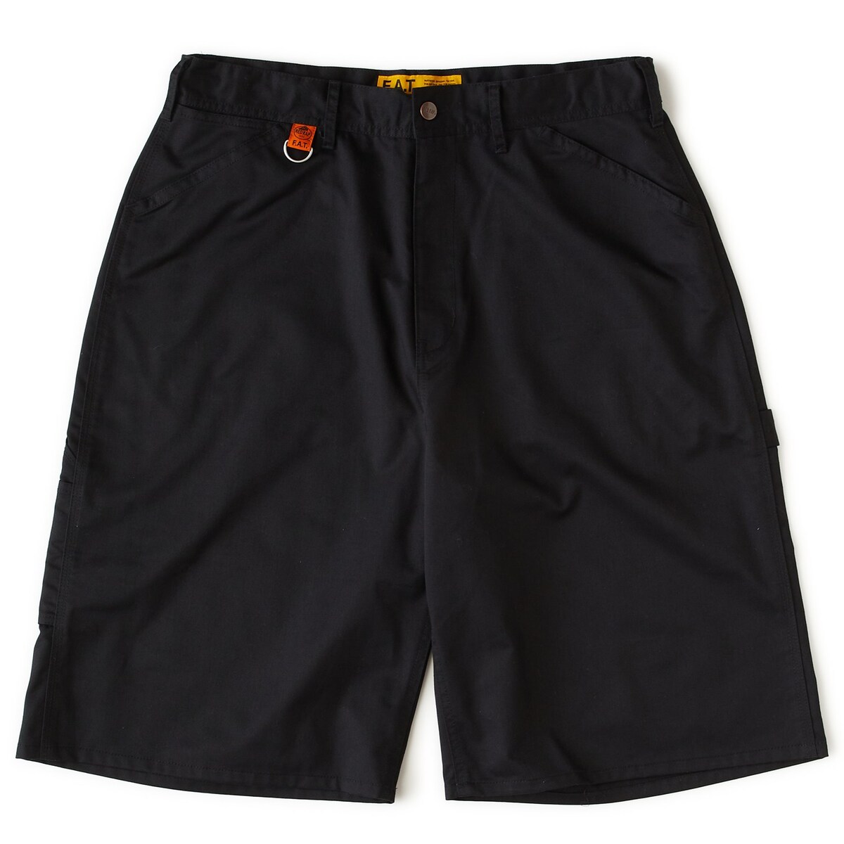 FAT BRUSHKAP (BLACK) (エフエイティー ブラシキャップ)【メンズ】【ショーツ ペインターパンツ ワイドシルエット 膝下丈 ブラック】【26SS】｜Kinetics 19,008円