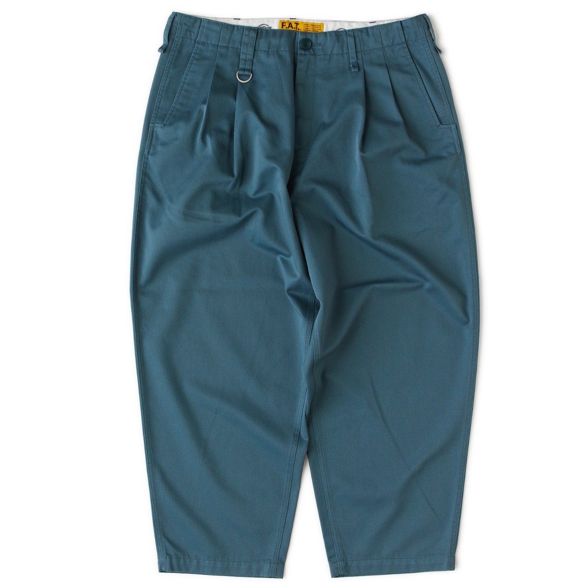 【20％OFF】 FAT BIGGIES (GREEN) (エフエイティー ビギーズ)【メンズ】【パンツ テーパード ワイドシルエット コラボ グリーン】【25FW】