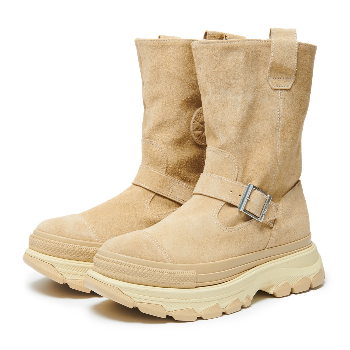 【20％OFF】 CONVERSE ALL STAR TREKWAVE WESTERNBOOTS HI (デザートサンド) (コンバース オールスター トレックウエーブ ウエスタンブーツ HI)【メンズ レディース】【スニーカー 厚底 トレッキング 防滑 ベージュ】【25FW】