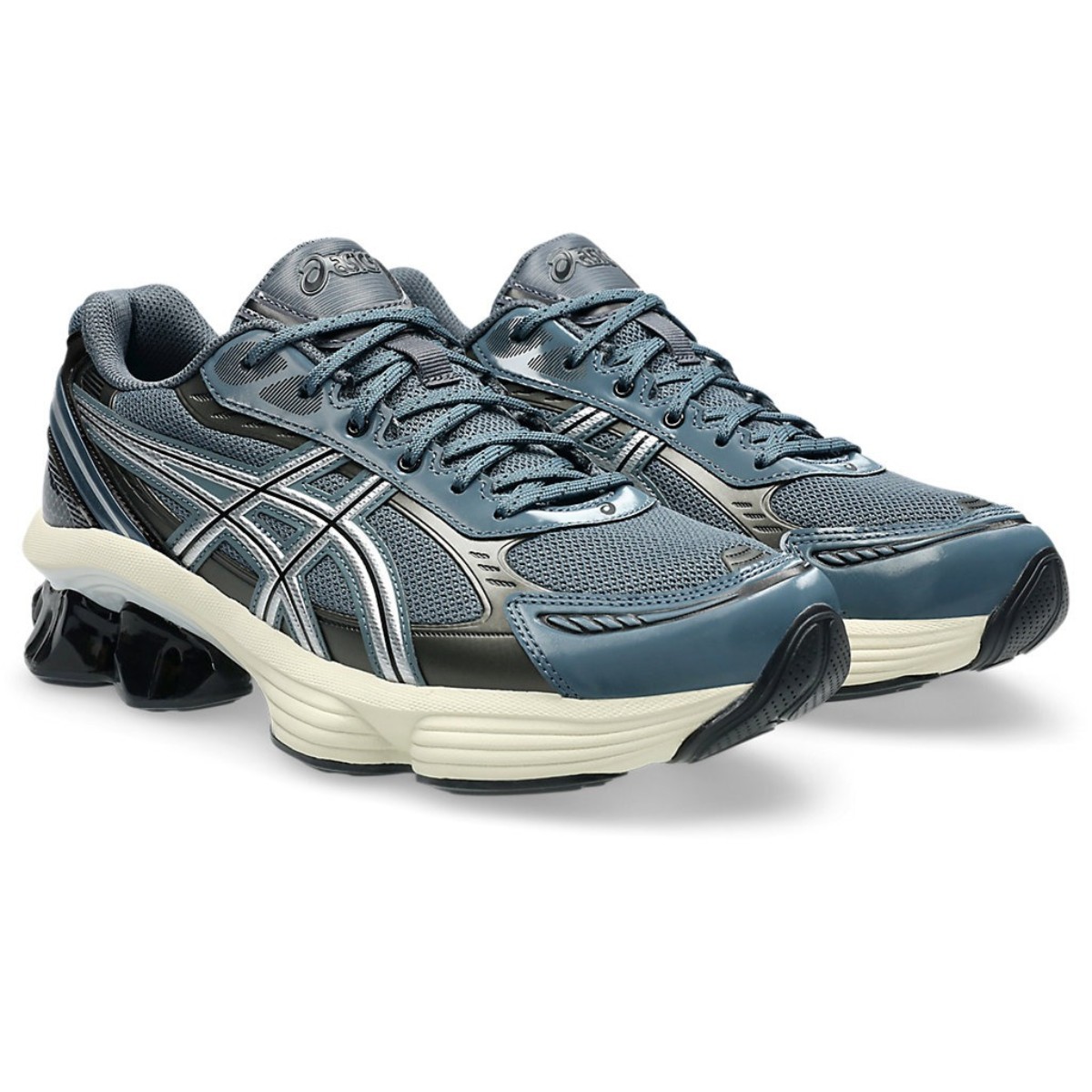 【20％OFF】ASICS GEL-KINETIC FLUENT (Carrier Grey/Pure Silver) (アシックス ゲル キネティック フルーエント)【メンズ レディース】【スニーカー ランニングシューズモチーフ タウンユース クッション性 グレー】【25FW】｜Kinetics 14,454円