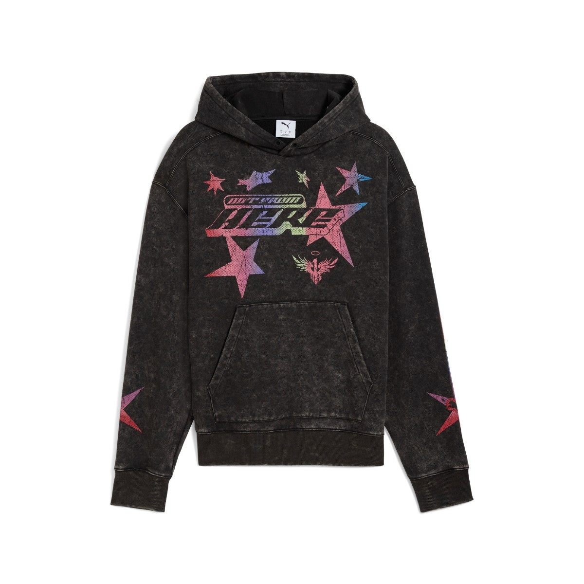 【30％OFF】 PUMA LAMELO STAR VISION HOODIE (PUMA Black) (プーマ ラメロ スター ビジョン フーディー)【メンズ レディース】【パーカー スウェット フリース リラックスフィット カジュアル ブラック】【25FW】
