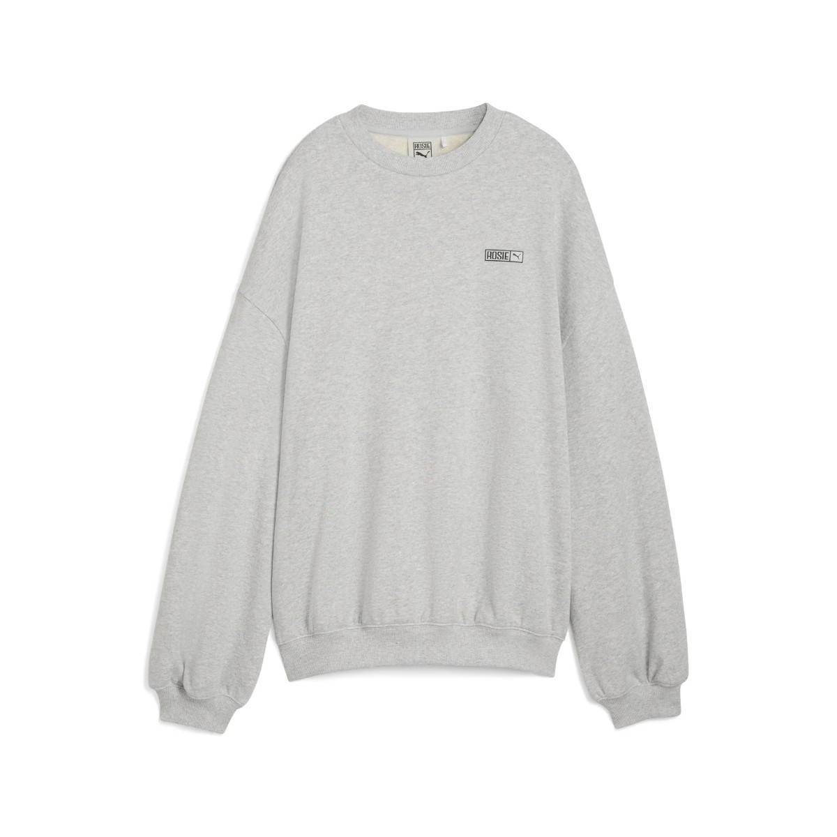 【20％OFF】 PUMA x ROSE OVERSIZED CREW TR (Flat Light Gray Heather) (プーマ x ロゼ オーバーサイズド クルー TR)【レディース】【トップス クルーネック コラボ グレー】【25FW】 8,466円