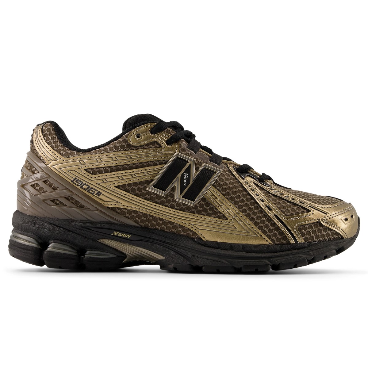 【20％OFF】 New Balance 1906R (Mushroom With Black And Black llic) (ニューバランス 1906R)【メンズ レディース】【スニーカー ランニングシューズ 厚底 クッション性 通気性 軽量 ブラウン】【25FW】
