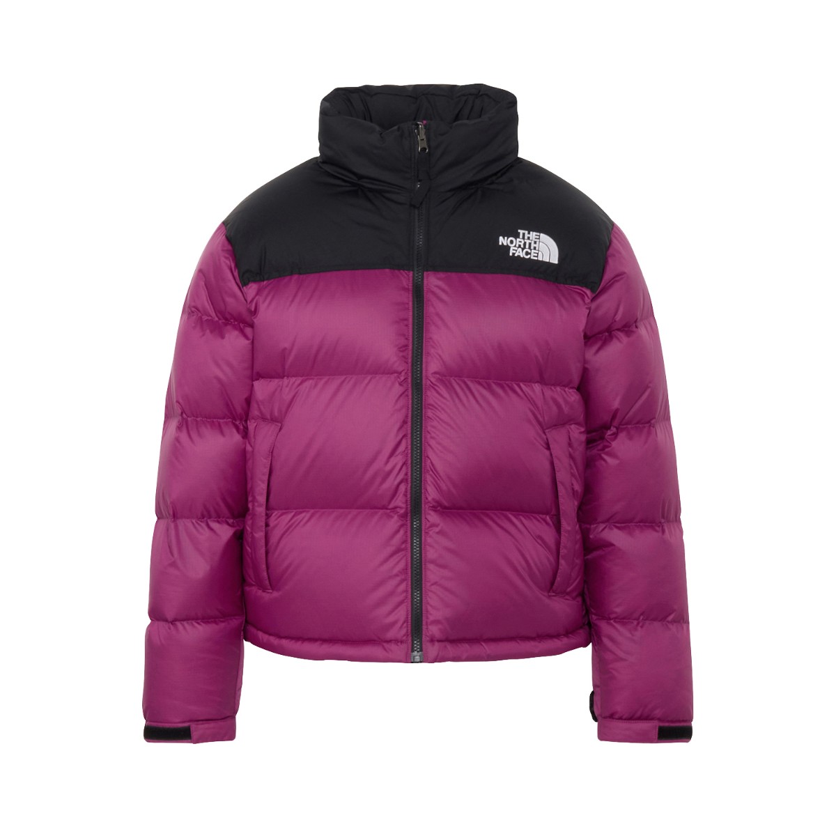 【20％OFF】 THE NORTH FACE SHORT NUPTSE JACKET (ブラック×ロックスバリーピンク) (ザ・ノース・フェイス ショートヌプシジャケット)【レディース】【ダウンジャケット アウトドア タウンユース ピンク】【25FW】 21,868円