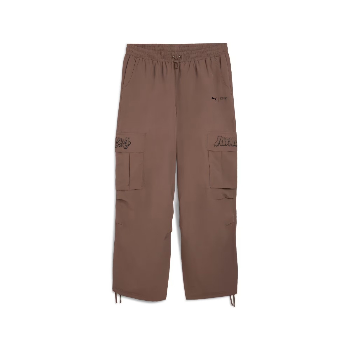【30%OFF】PUMA x RIPNDIP EXTREME CARGO PANTS (Flat Bronze) (プーマ x RIPNDIP エクストリーム カーゴパンツ)【メンズ レディース】【カーゴパンツ ワイドパンツ リサイクル素材 ウエストコード 機能性 コラボ ブラウン】【25FW】|Kinetics