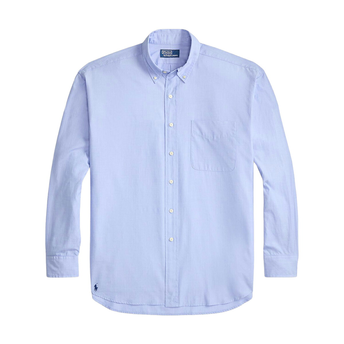 【20％OFF】 POLO RALPH LAUREN BIG FIT BUTTON DOWN SHIRT (6031 BLUE/WHITE) (ポロ ラルフ ローレン ビッグ フィット ボタンダウン シャツ)【メンズ】【オックスフォードシャツ ブルー】【25FW】 15,629円