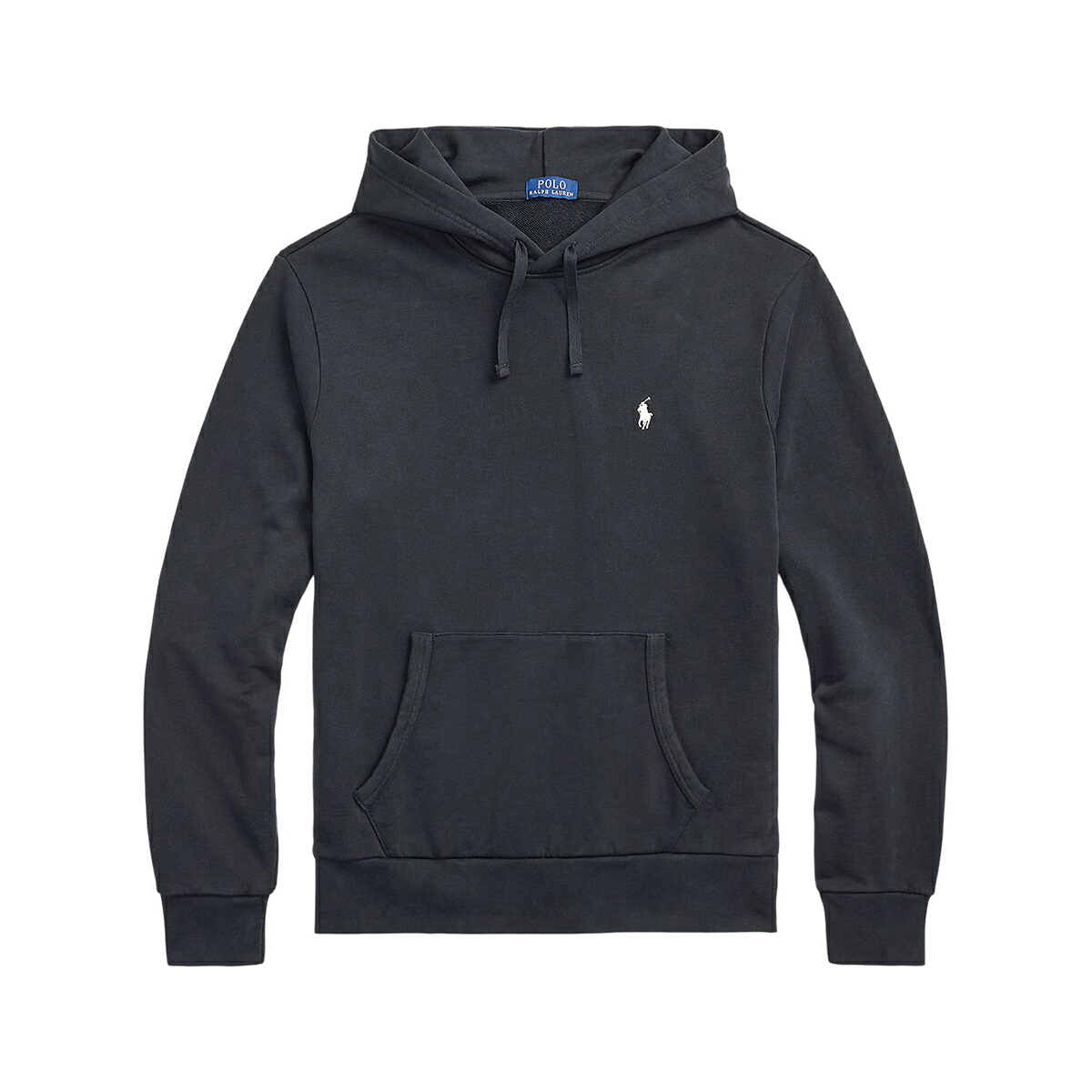 【30%OFF】POLO RALPH LAUREN LOOPBACK SWEAT HOODIE (POLO BLACK) (ポロ ラルフ 置き目レン 繰り返しうしろ側 汗水 フーディー)【メンズ】【パーカー ウォッシュ産業 ワンポイント 黒いこと】【25FW】