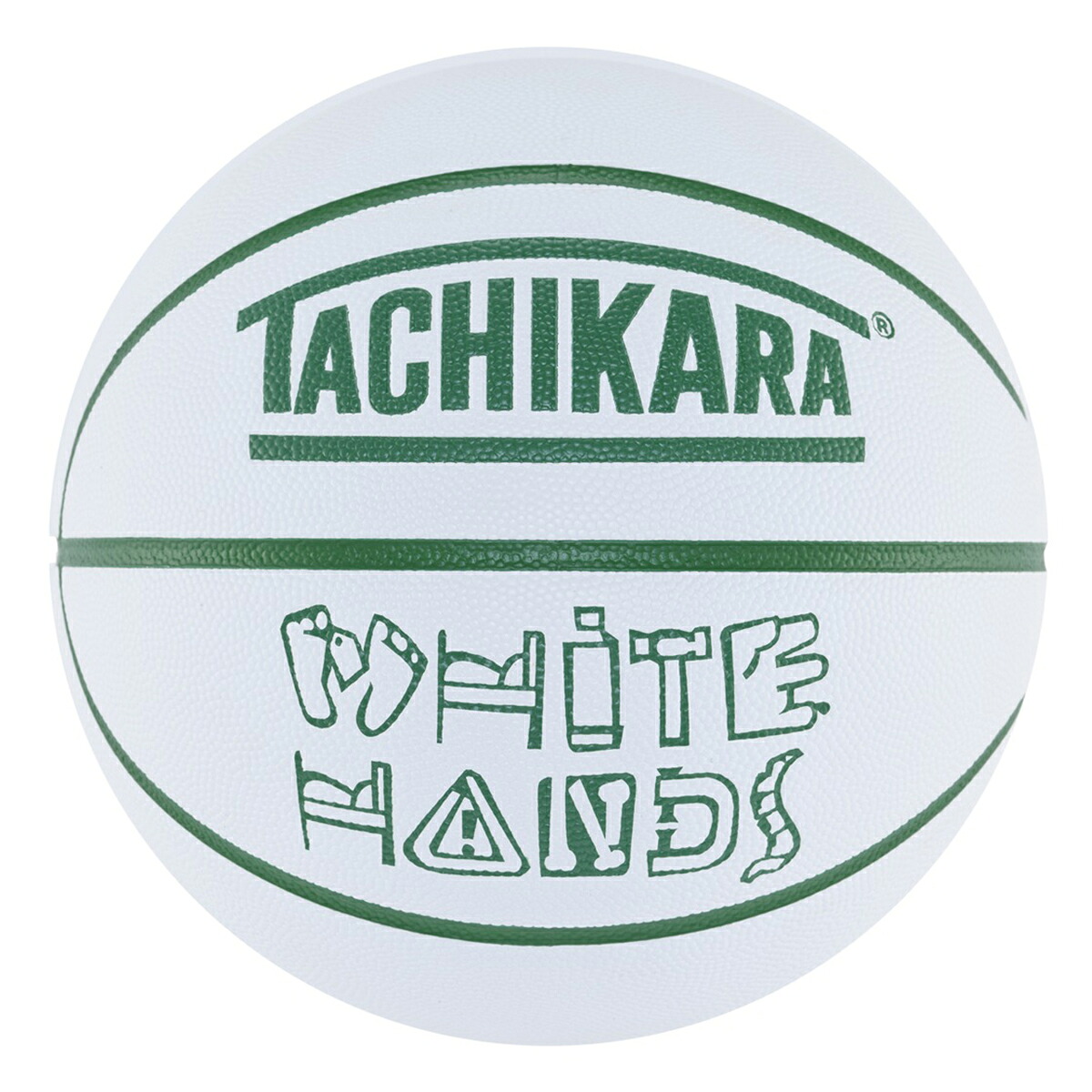 TACHIKARA WHITE HANDS (White / Green) (タチカラ ホワイト ハンズ)【メンズ レディース】【バスケットボール アウトドア ホワイト グリップ 耐久性 ホワイト】【25FW】