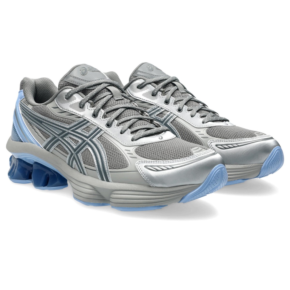 【20％OFF】 ASICS GEL-KINETIC FLUENT (Clay Grey/Steel Grey) (アシックス ゲル キネティック フルーエント)【メンズ レディース】【スニーカー ランニング タウンユース クッション性 グレー】【25FW】
