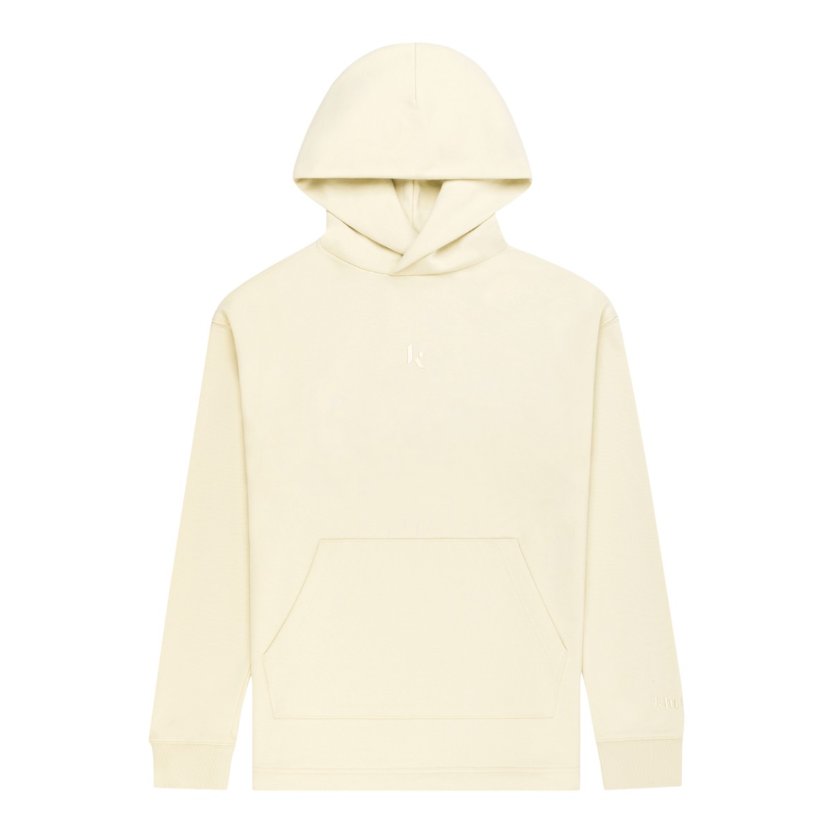 【30%OFF】 New Balance Klutch Men's Fleece Hoodie (Angora) (ニューバランス クラッチ フリース フーディ)【メンズ】【フリース フレンチテリー オーバーサイズフィット ロゴ コラボ ベージュ】【25FW】