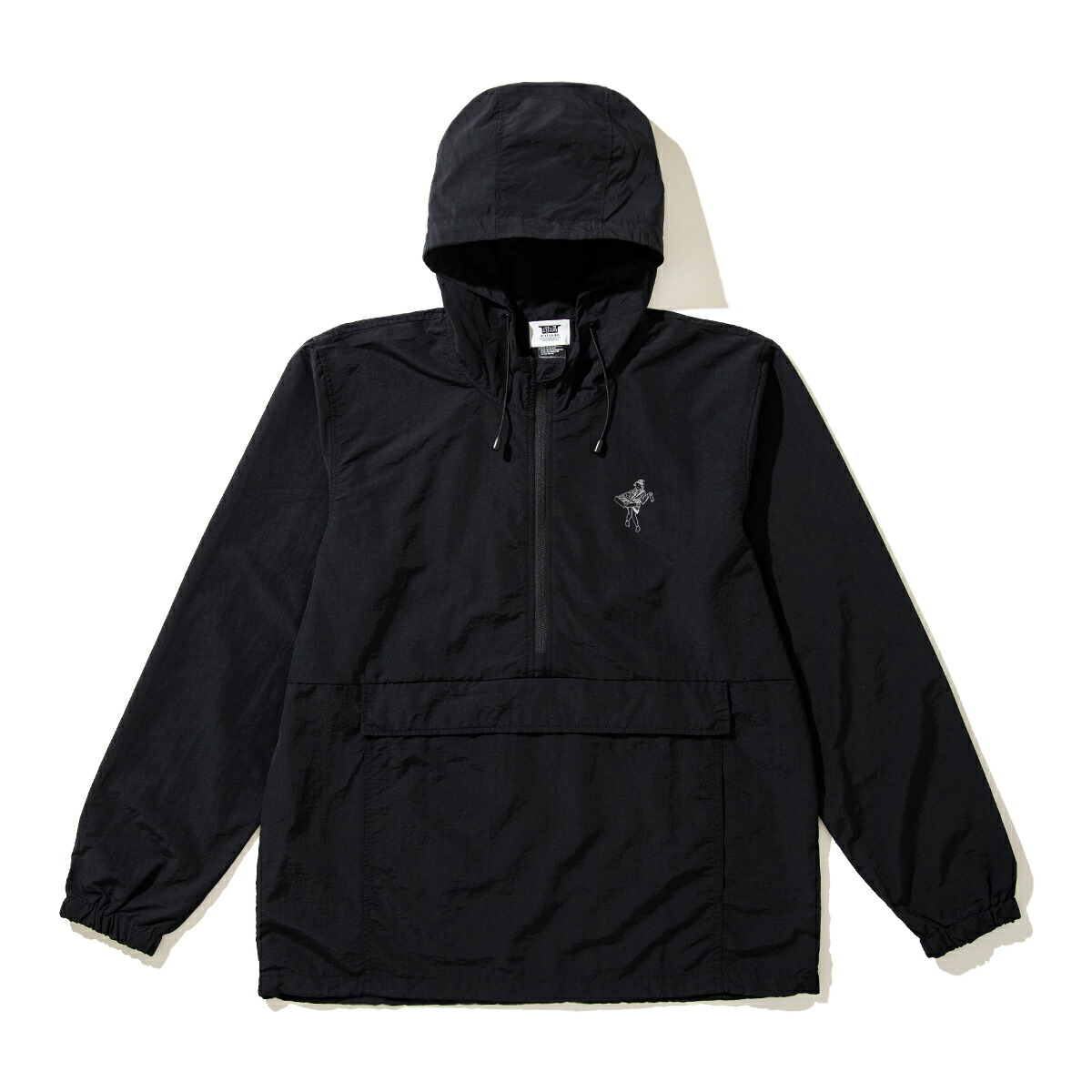 るつぼ KILLER TUNE ANORAK PARKA (RUTSUBO×YU SUDA) (BLACK) (RUTSUBO キラーチューン パーカパーカー)【メンズ】【パーカ アノラック 共同研究 タスラン 撥水 パッカブル 黒いこと】【25FW】