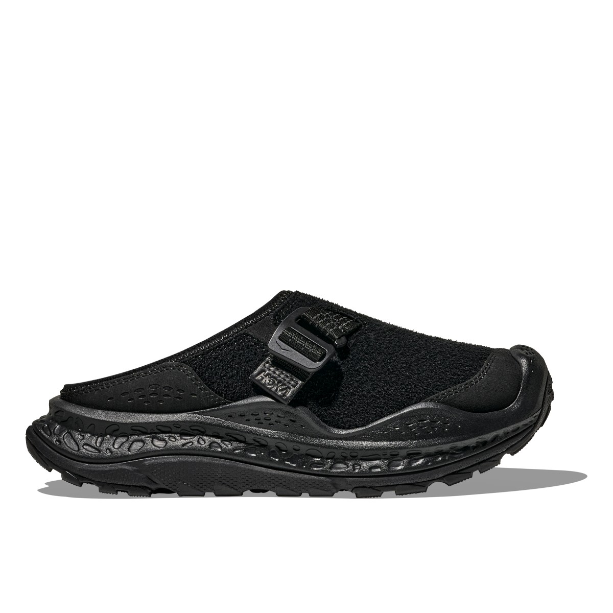 HOKA ORA PRIMO EXT (BLACK/BLACK) (ホカ オラ プリモ EXT)【メンズ レディース】【スエードクロス ミュール サンダル 座布団 スリッポン 黒いこと】【26SS】