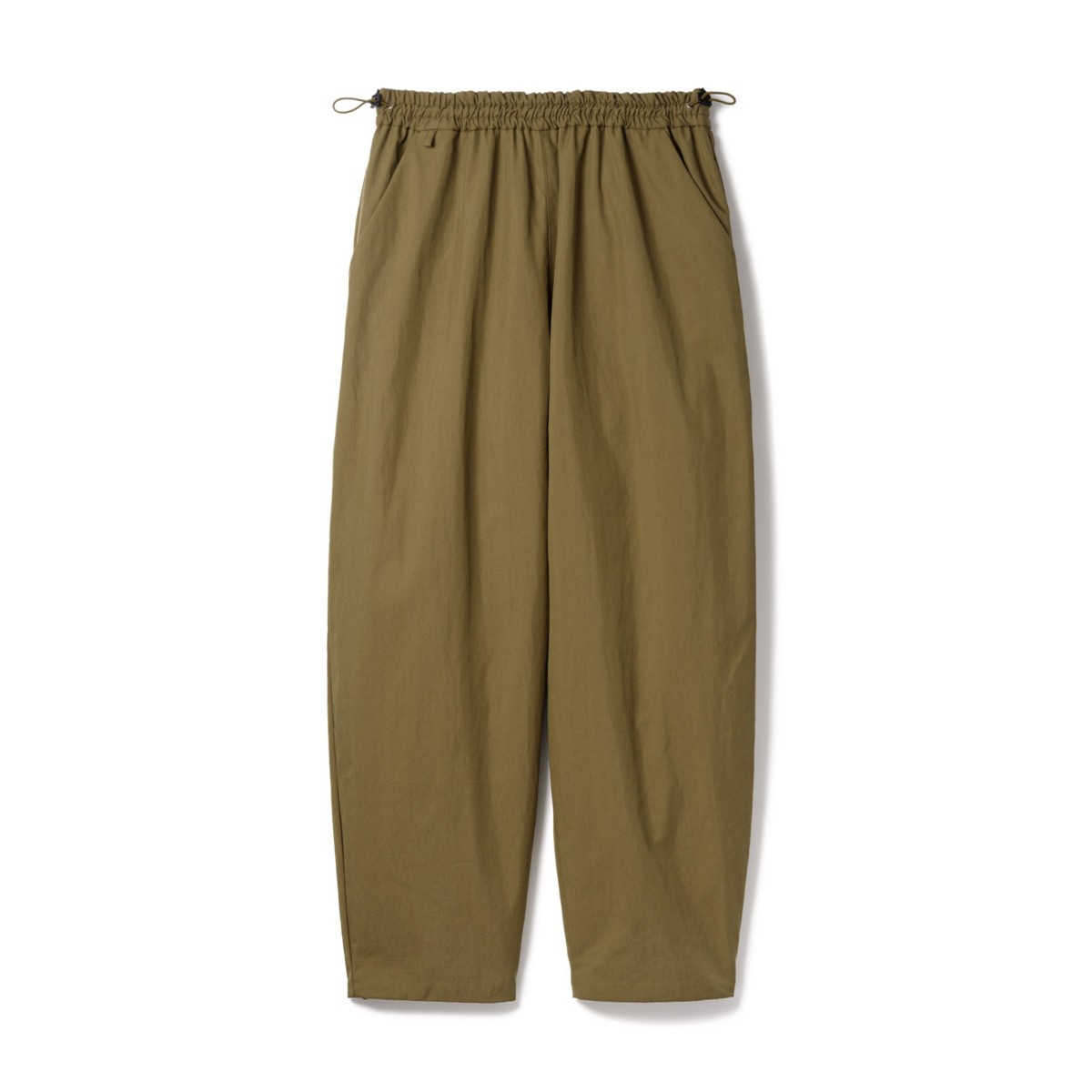 【20%OFF】Sandinista C/N Lined Easy Pants (KHAKI) (サンディニスタ C/N ラインド 他愛もない ズボン下)【メンズ】【イージーパンツ 綿織物ナイロン 撥水 メッシュ テーパード ベージュ】【25FW】