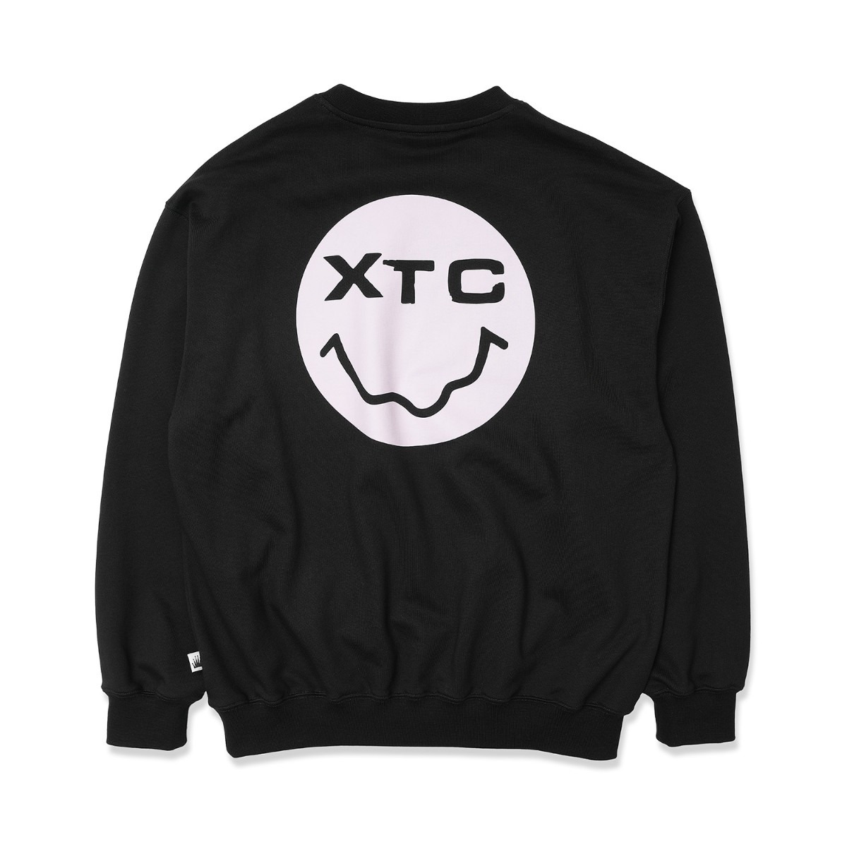【20％OFF】 SARCASTIC XTC Face Crew (Black) (サキャスティック XTC フェイス クルー)【メンズ】【スウェット クルーネック ロゴ ブラック】【25FW】