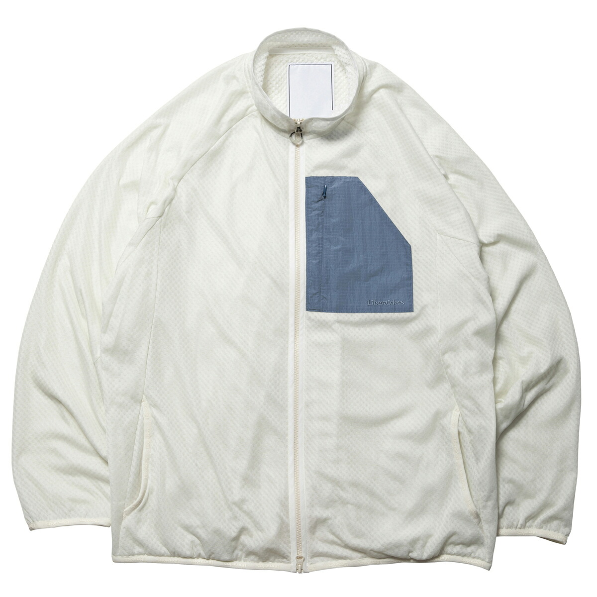 【10%OFF】Liberaiders OCTA ZIP-UP JACKET (WHITE) (リベレイダース オクタ ジップアップ 上衣)【メンズ】【フリース ジップアップ 上衣 保温 軽さ 通気性 白いこと】【25FW】