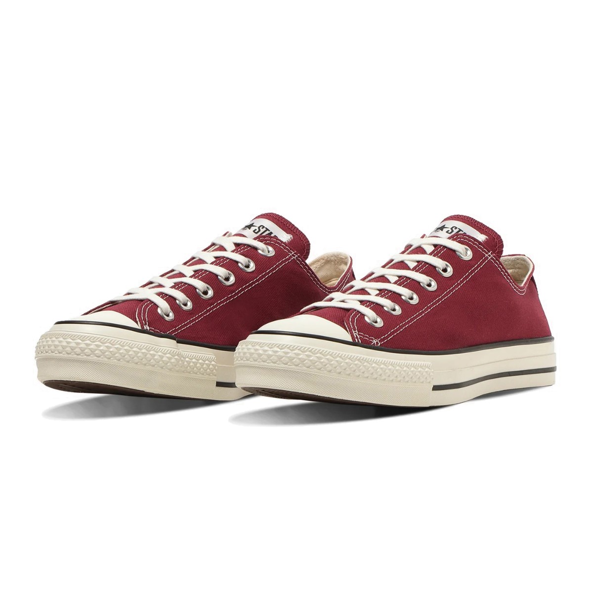 【20%OFF】CONVERSE CANVAS ALL STAR J OX (バーガンディー) (コンバース キャンバス オールスター J OX)【メンズ レディース】【ローカットシューズ 日本製 バーガンディー クラシック スニーカー ワインレッド】【25FW】