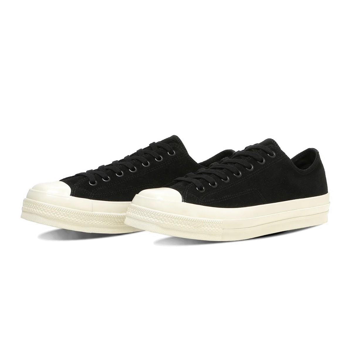 CONVERSE ALL STAR SQUARETOE SU OX (ブラック) (コンバース オールスター スクエアトウ SU OX)【メンズ レディース】【シューズ スニーカー クッション性 通気性 スクエアトウ スエード ブラック】【26SS】