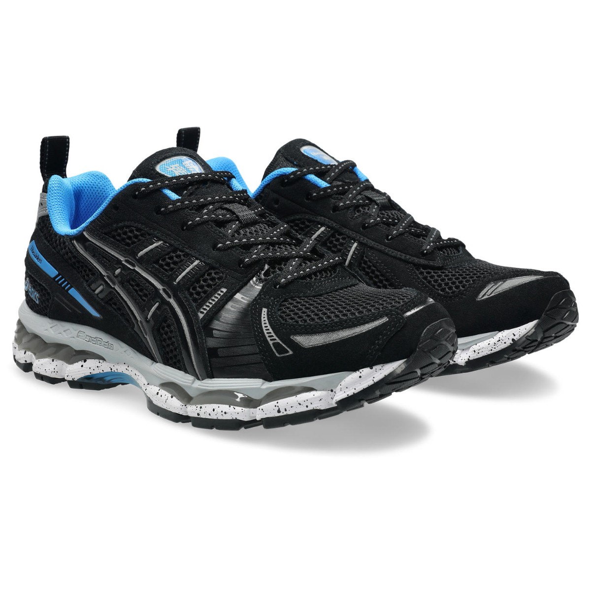 ASICS x Liberaiders GEL-KAYANO 12.1 (BLACK/PURE SILVER) (アシックス x リベレイダース ゲルカヤノ 12.1)【メンズ】【スニーカー ランニングシューズ リフレクター ロゴ コラボ ブラック】【25FW】|Kinetics