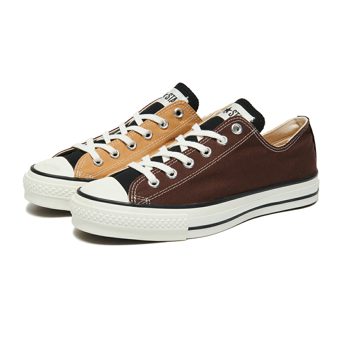 【20%OFF】CONVERSE CANVAS ALL STAR J OX (ダークブラウン/ブラック/ブラウン) (コンバース キャンバス オールスター J OX)【メンズ レディース】【スニーカー ローカット キャンバス 日本製 マルチ】【25FW】