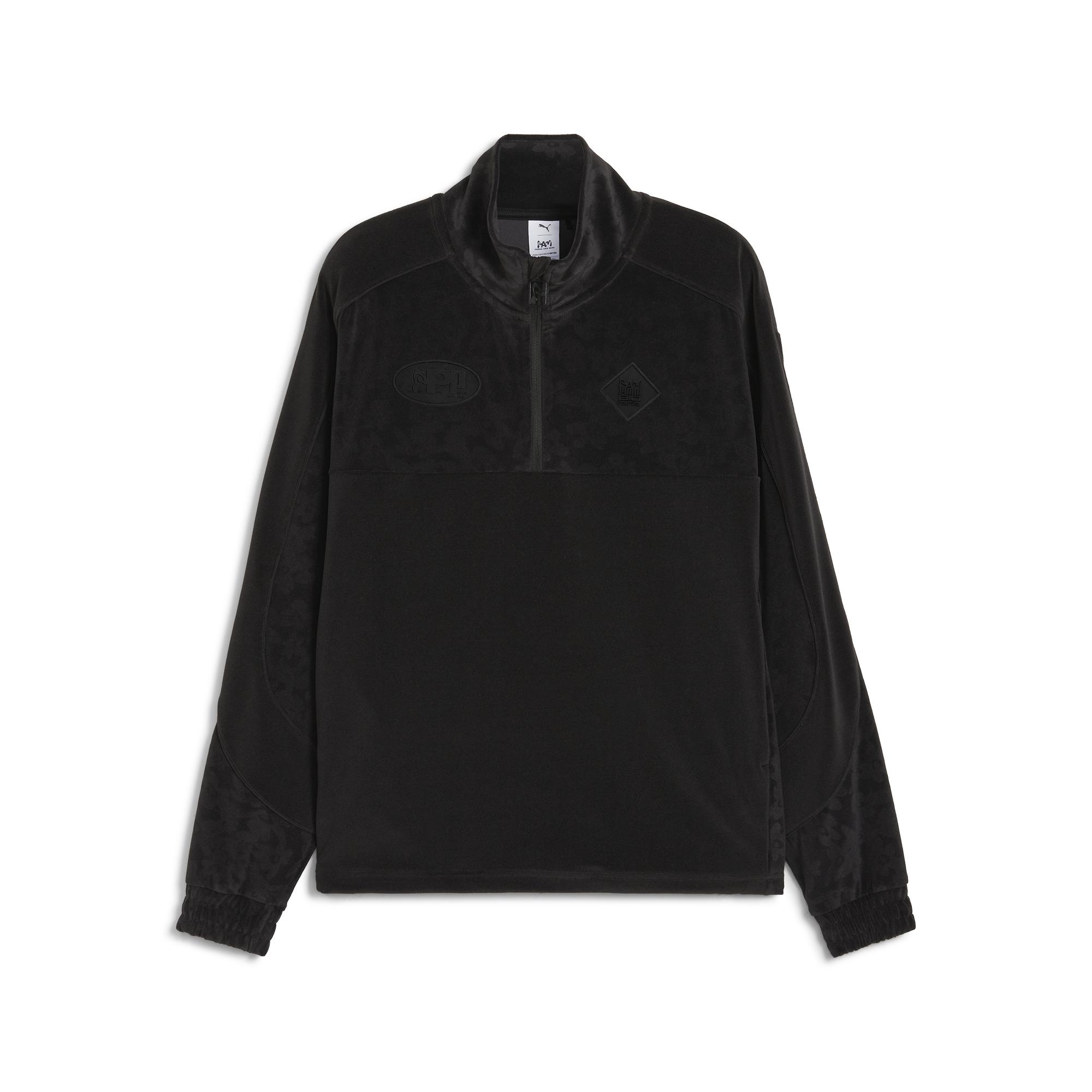 dapper dan puma コラボ　ハーフジップ　パーカー (セットアップ) PUMA × DAPPER DAN プーマ ダッパー・ダン コラボ gucci グッチ