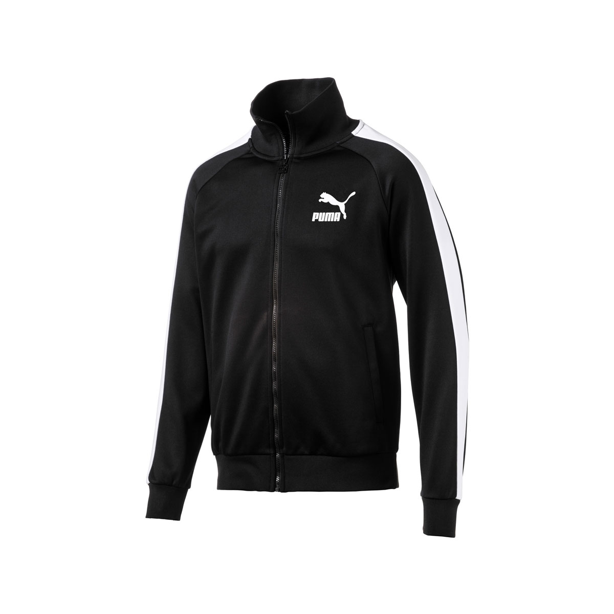 puma track jacket black